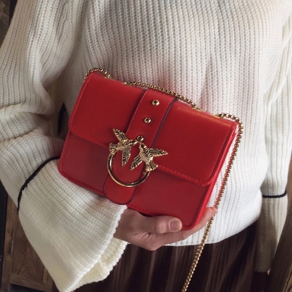 Handbags - Red Love Birds Fashion Bag / Clutch / Purse